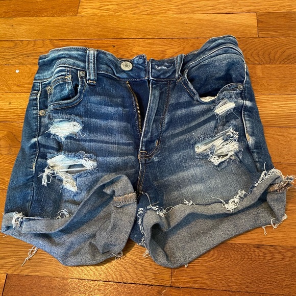American Eagle Outfitters Pants - Ripped jean shorts